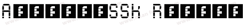 ArtisteSSK Regular字体转换